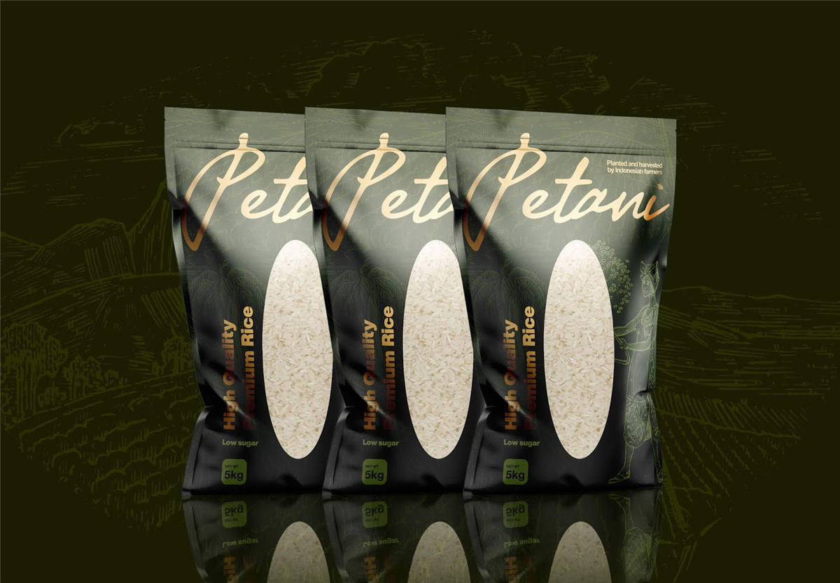 大米包裝設(shè)計(jì)圖片素材欣賞(圖5)