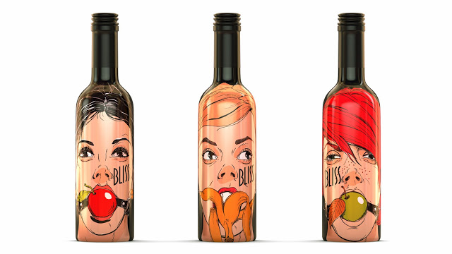 大膽的葡萄酒瓶設(shè)計(jì)(圖1)