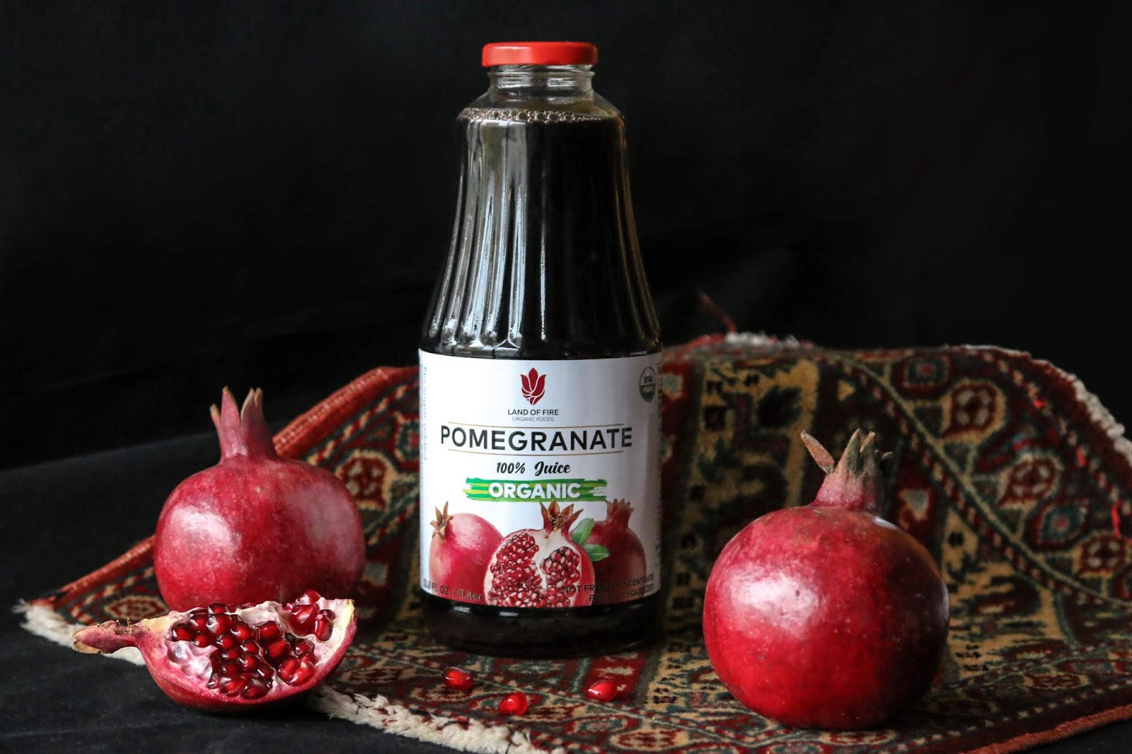 有機(jī)石榴汁飲料包裝設(shè)計(jì)(圖1)