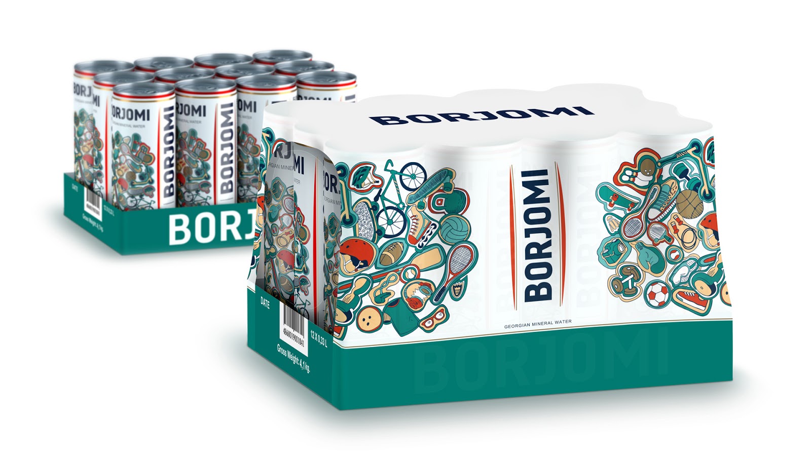 礦泉水包裝設計vi設計欣賞(圖11)