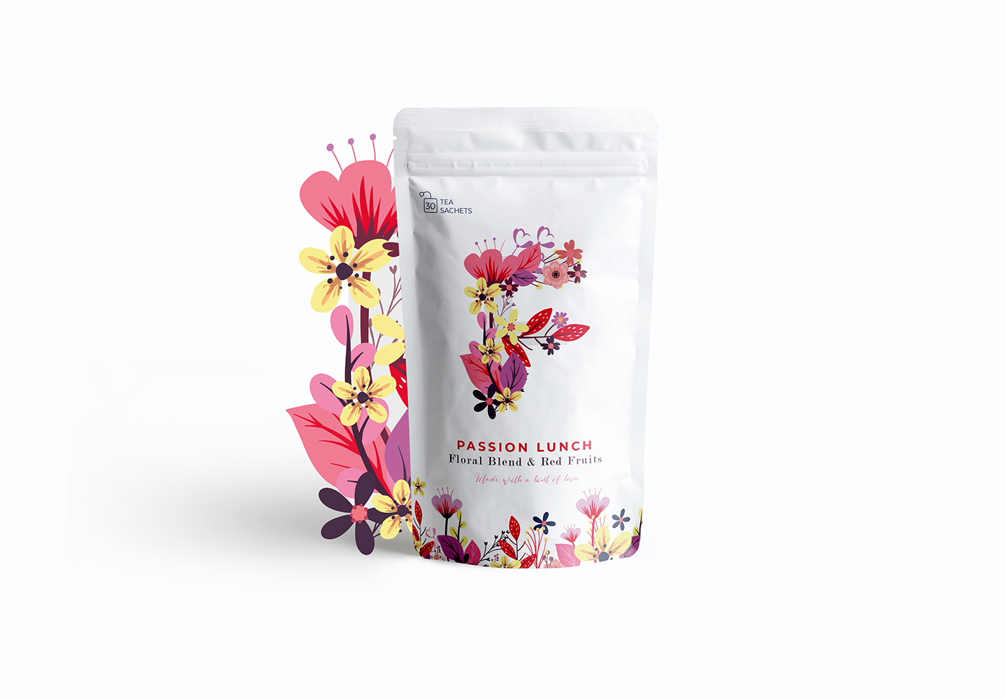 花茶包裝設(shè)計(jì)文字與插畫結(jié)合(圖6)