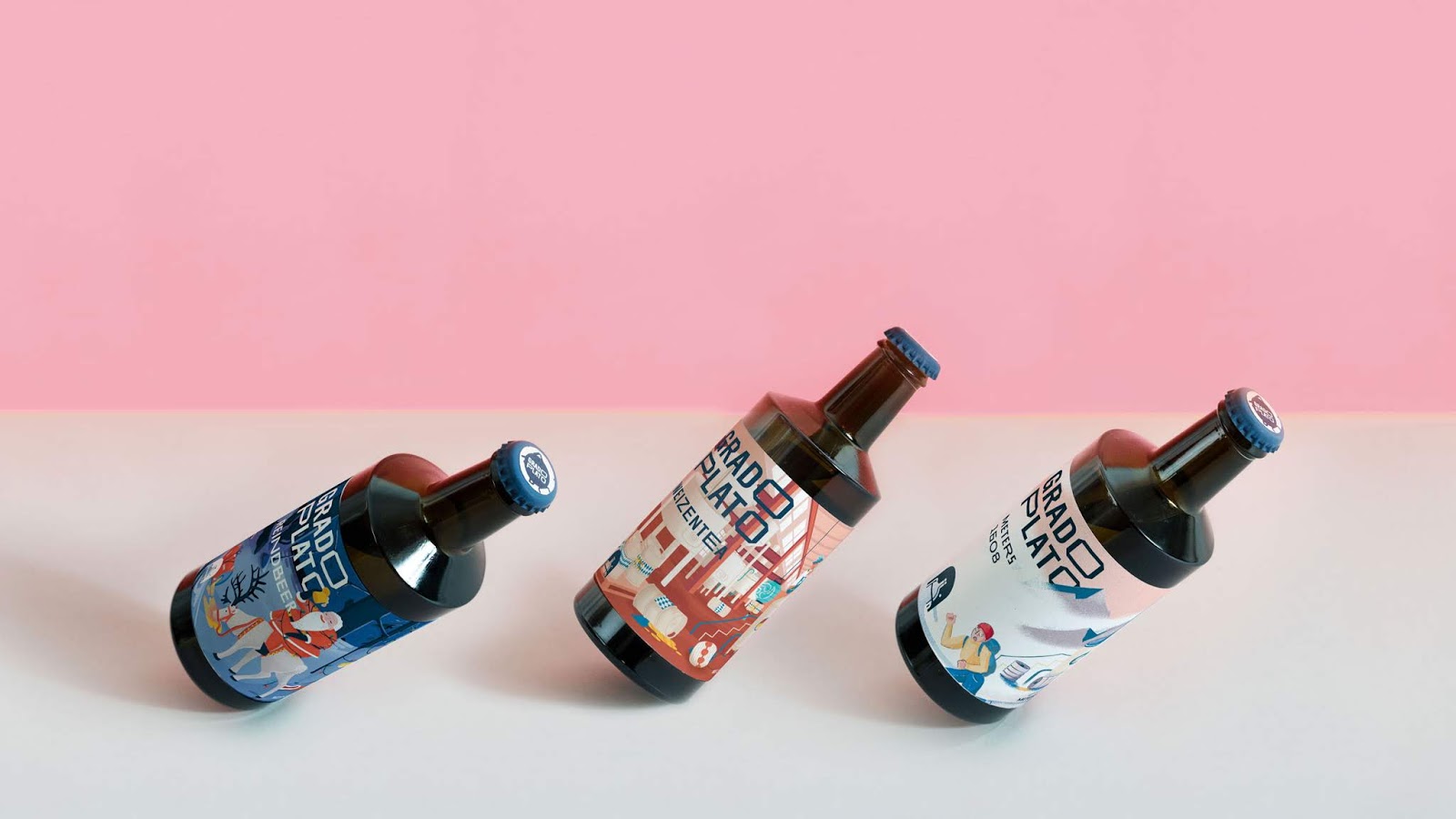 啤酒包裝設(shè)計每個插圖都具有獨特性(圖1) 啤酒包裝設(shè)計每個插圖都具有獨特性(圖1)