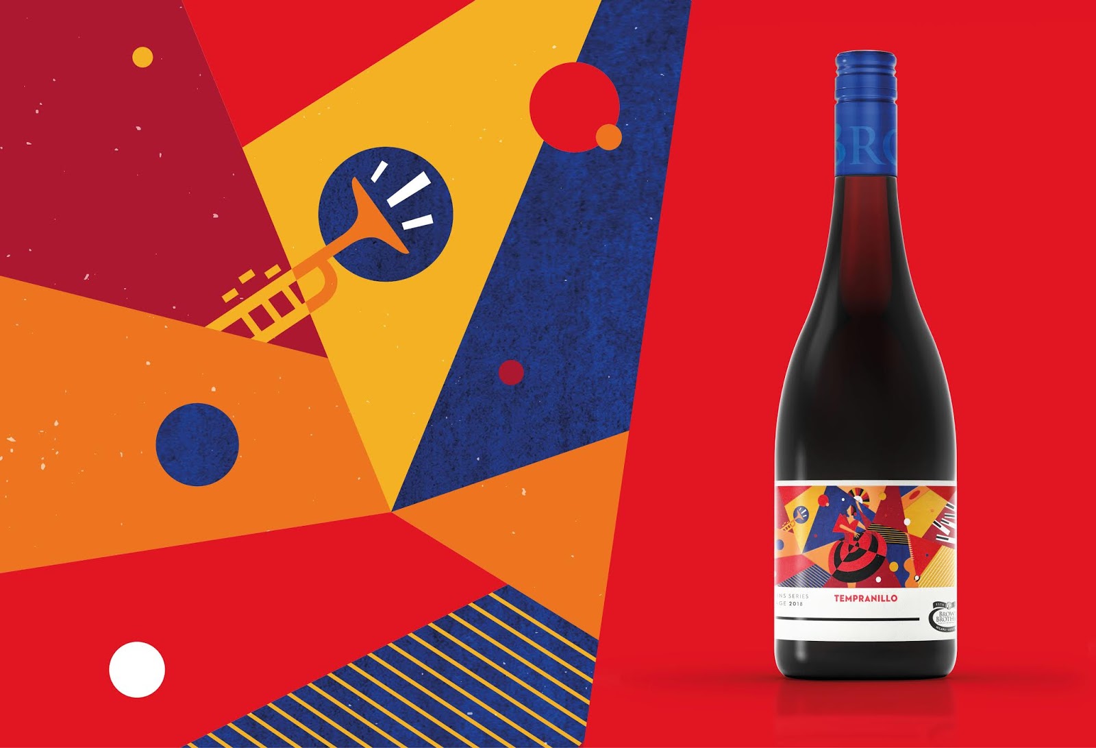 葡萄酒包裝設(shè)計采用時尚插畫風格(圖5)