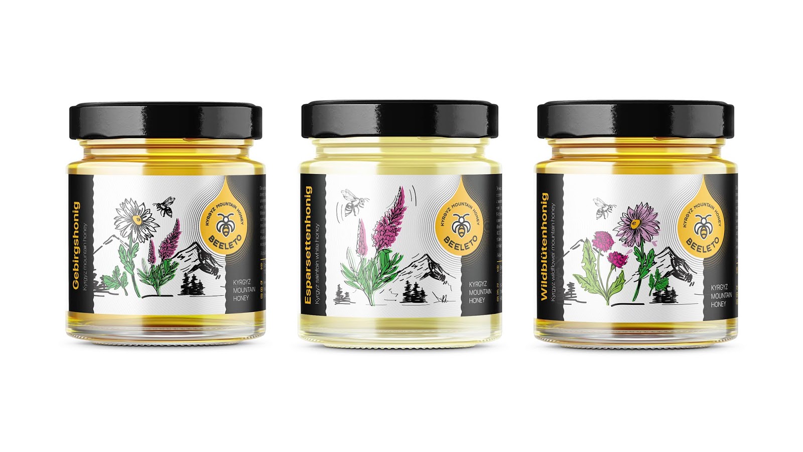 珠海蜂蜜包裝設計來自大山(圖3)
