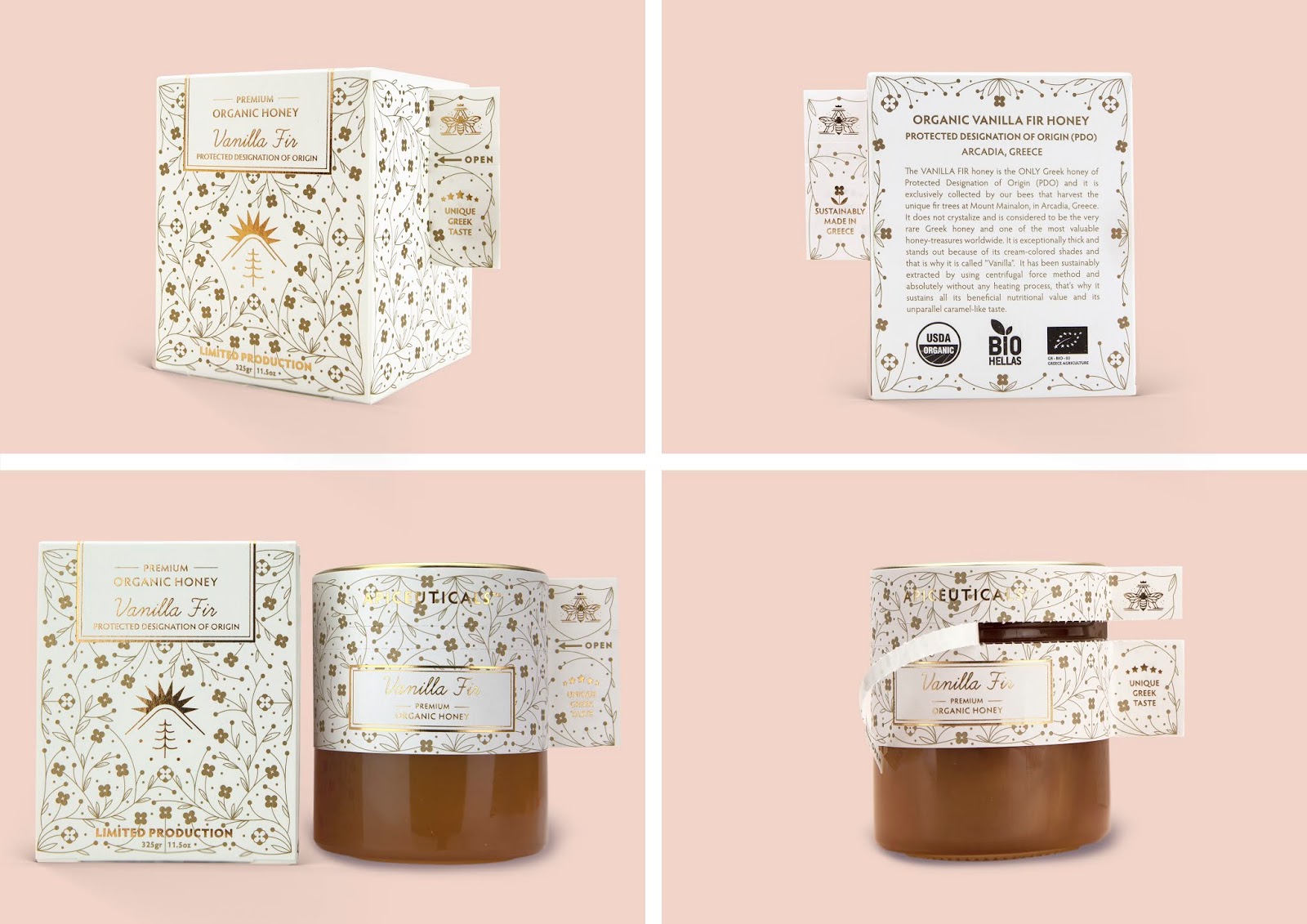 濟寧高端有機蜂蜜包裝設(shè)計(圖3)