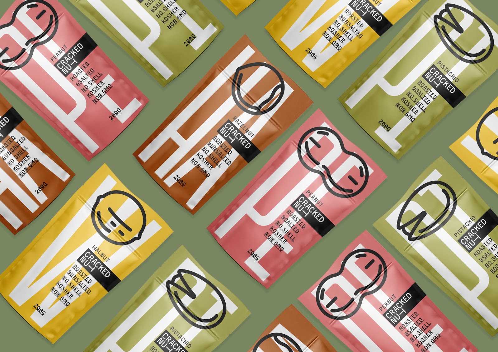 堅果零食包裝設(shè)計視覺沖擊力強(qiáng)(圖3)