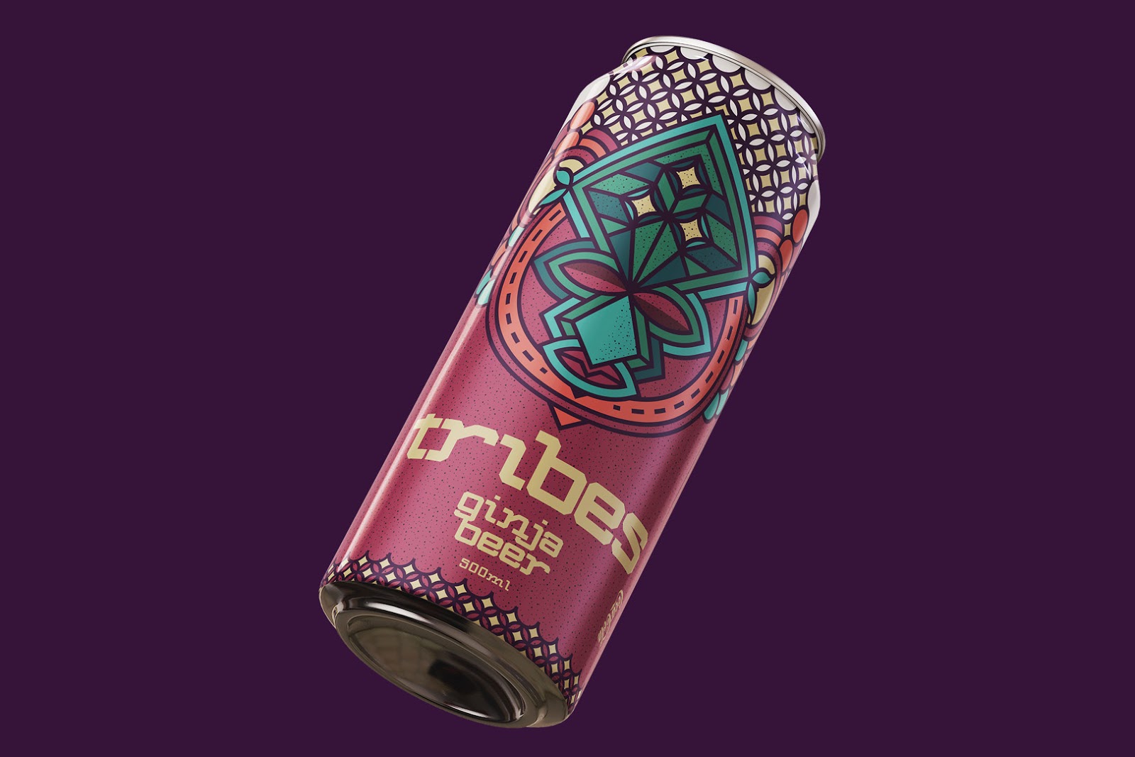 生姜啤酒包裝設(shè)計(圖1)