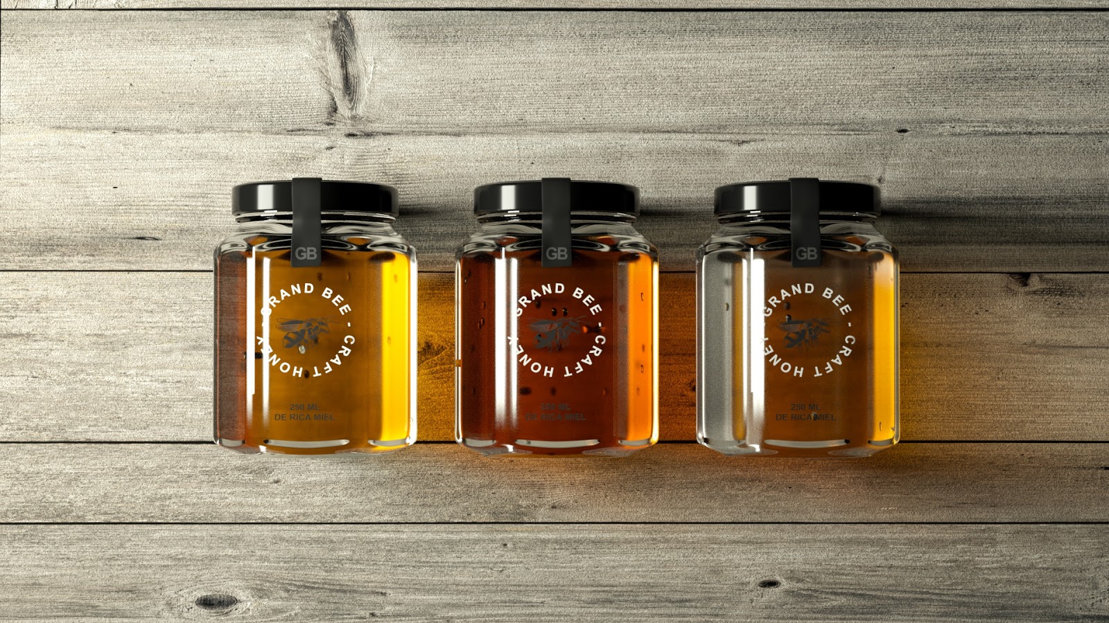 簡約高端蜂蜜包裝設(shè)計(圖2)