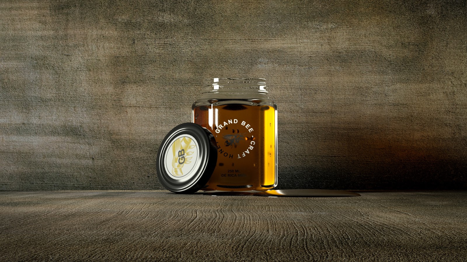 簡約高端蜂蜜包裝設(shè)計(圖8)