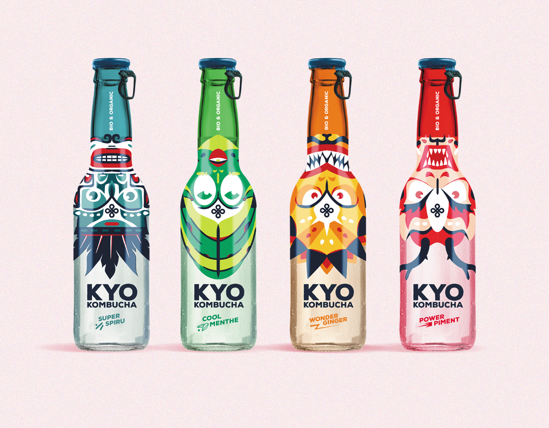 茶飲料包裝設計欣賞(圖1)