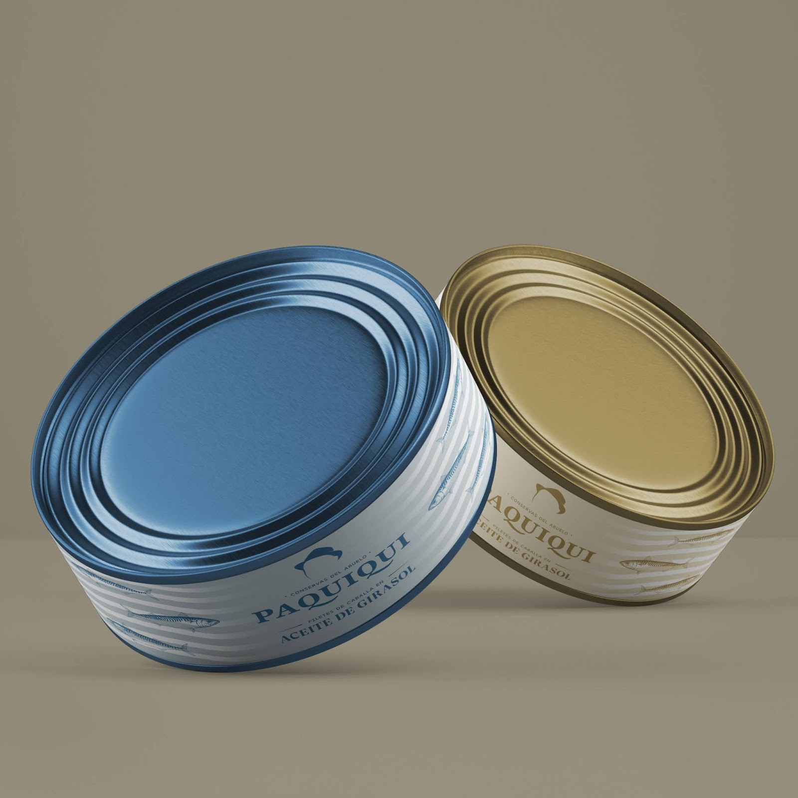 魚鯖魚橄欖油包裝設(shè)計(圖1) 魚鯖魚橄欖油包裝設(shè)計(圖1)