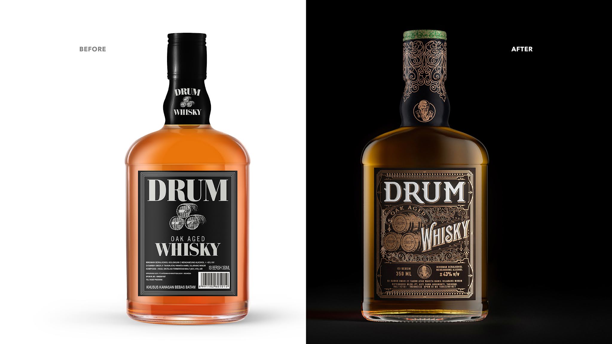 Orang Tuang烈酒包裝設計(圖5)