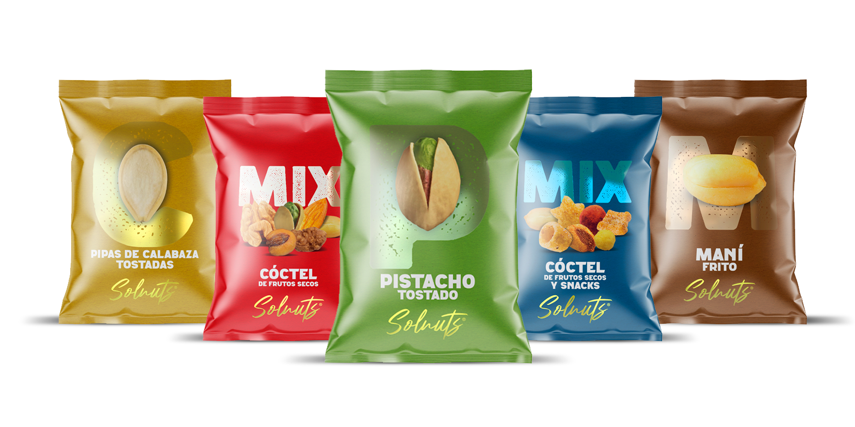 堅(jiān)果包裝設(shè)計(jì)以文字為主視覺(圖1)