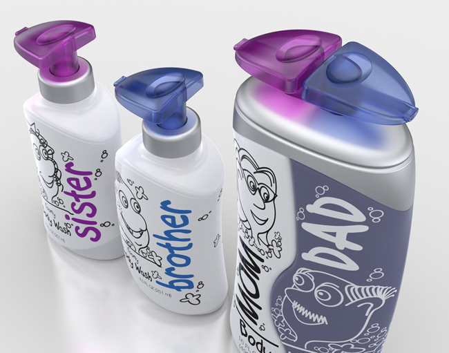 家庭洗護(hù)沐浴露產(chǎn)品包裝怎么做(圖4)