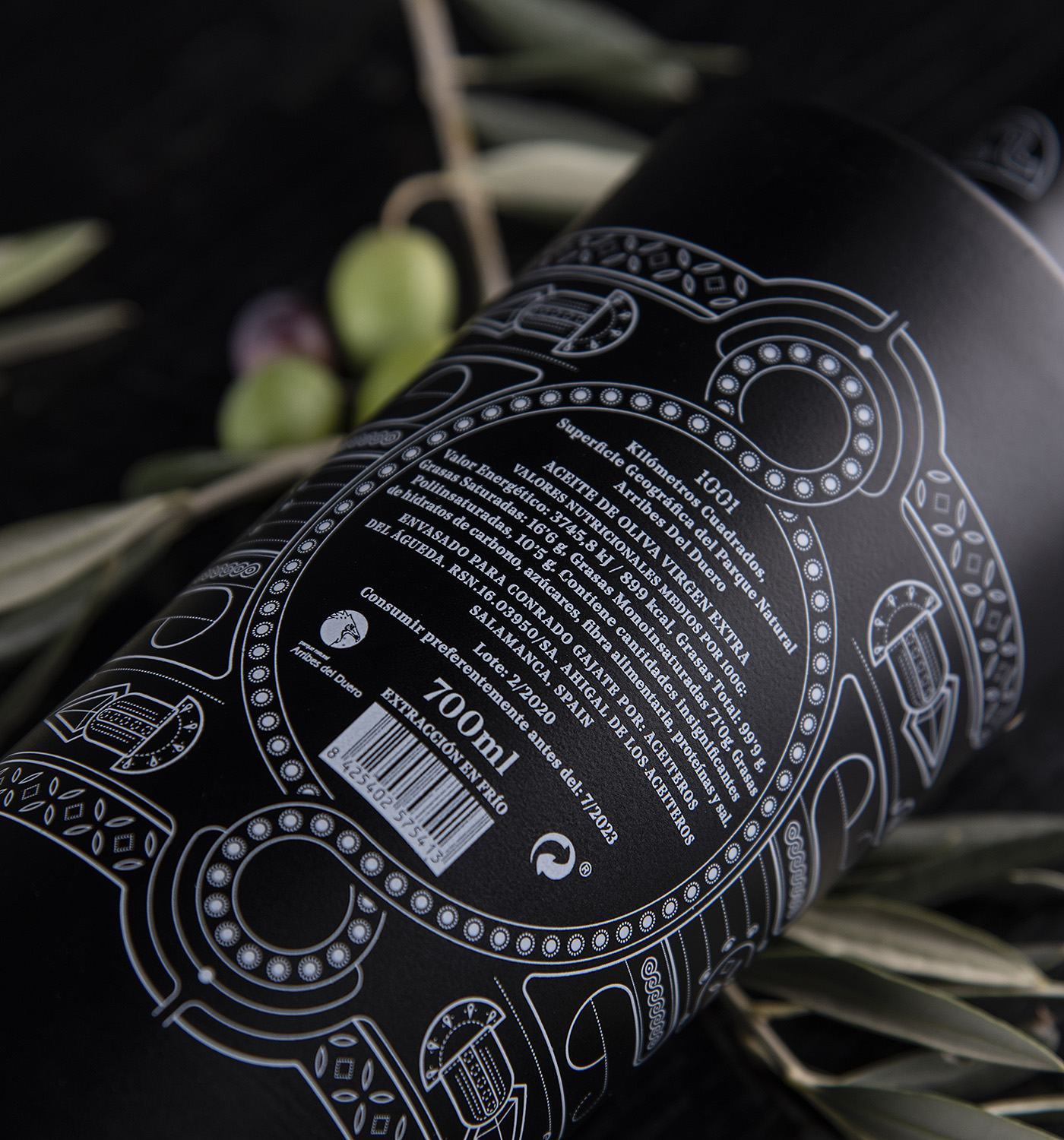 高端橄欖油香油包裝設(shè)計欣賞(圖6)