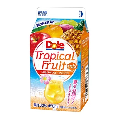 混合果汁飲料包裝這樣設計(圖5)