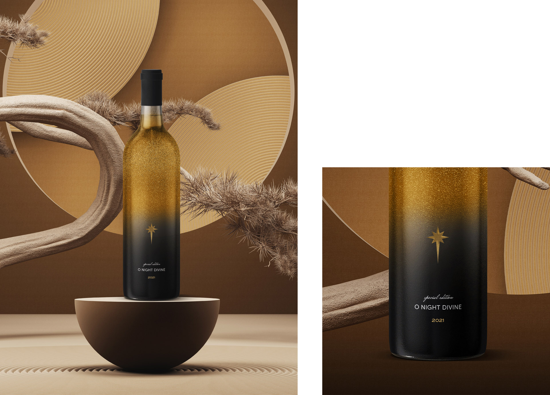 葡萄酒包裝這樣設(shè)計簡約奢華(圖2)