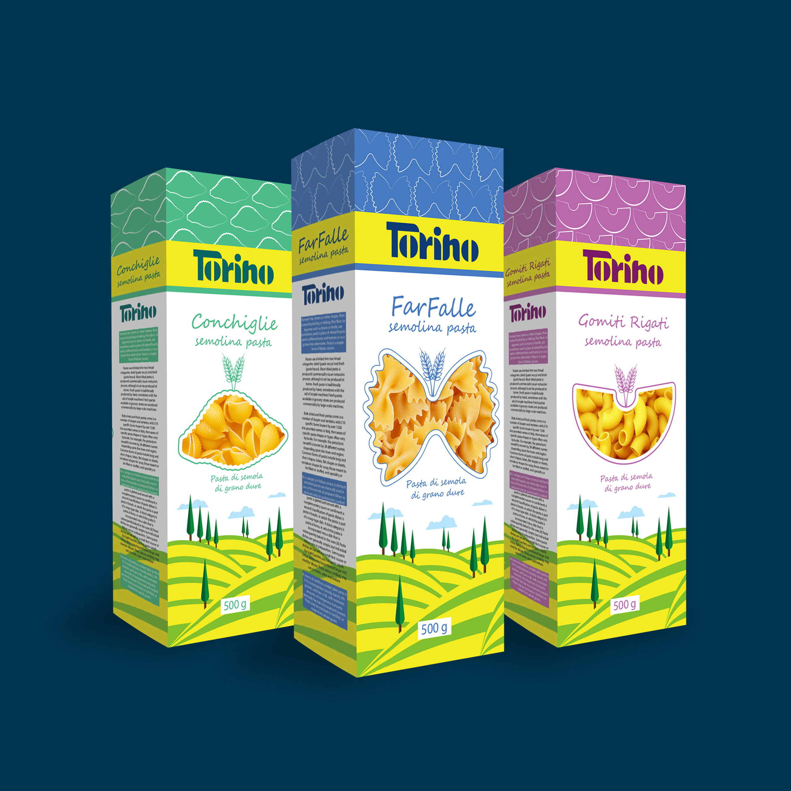 帶插畫的意大利面包裝這樣設(shè)計(jì)(圖4)