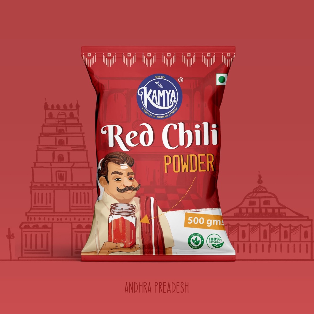 印度KAMYA調味品獨特包裝設計欣賞(圖2) 印度KAMYA調味品獨特包裝設計欣賞(圖2)