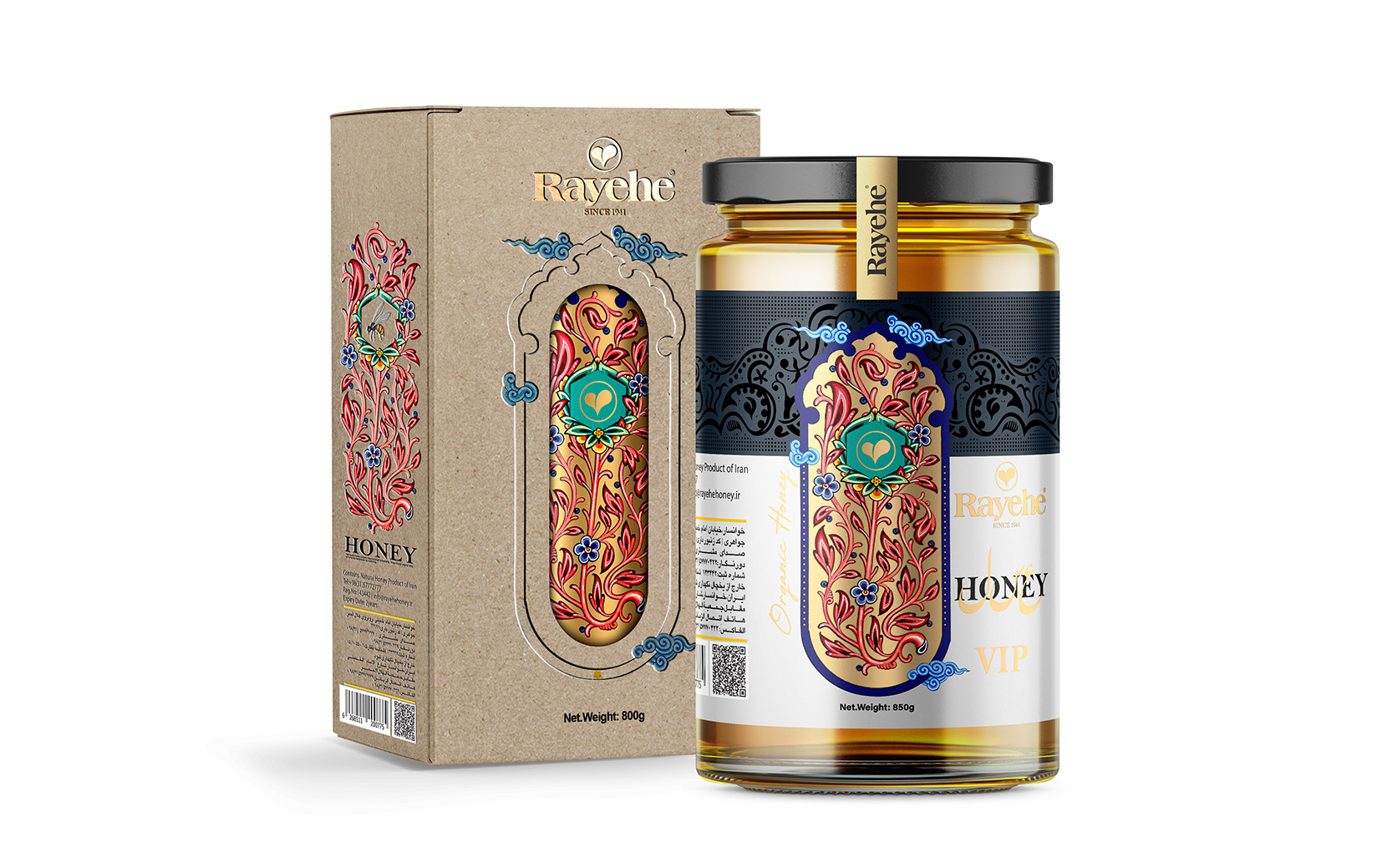 蜂蜜創(chuàng)意包裝設(shè)計(jì)這樣做簡(jiǎn)約又奢華(圖2)