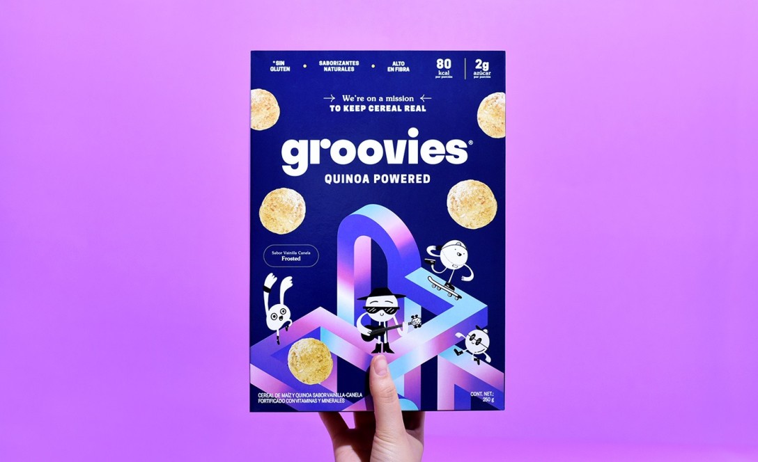 可愛(ài)的插圖在麥片包裝上這樣設(shè)計(jì)很有趣(圖11)