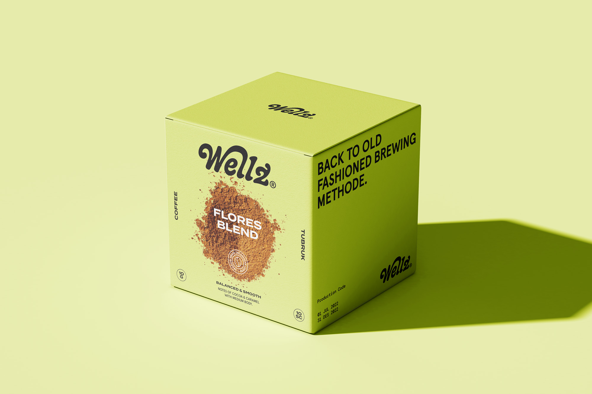 WELLZ速溶咖啡包裝設(shè)計(圖2)
