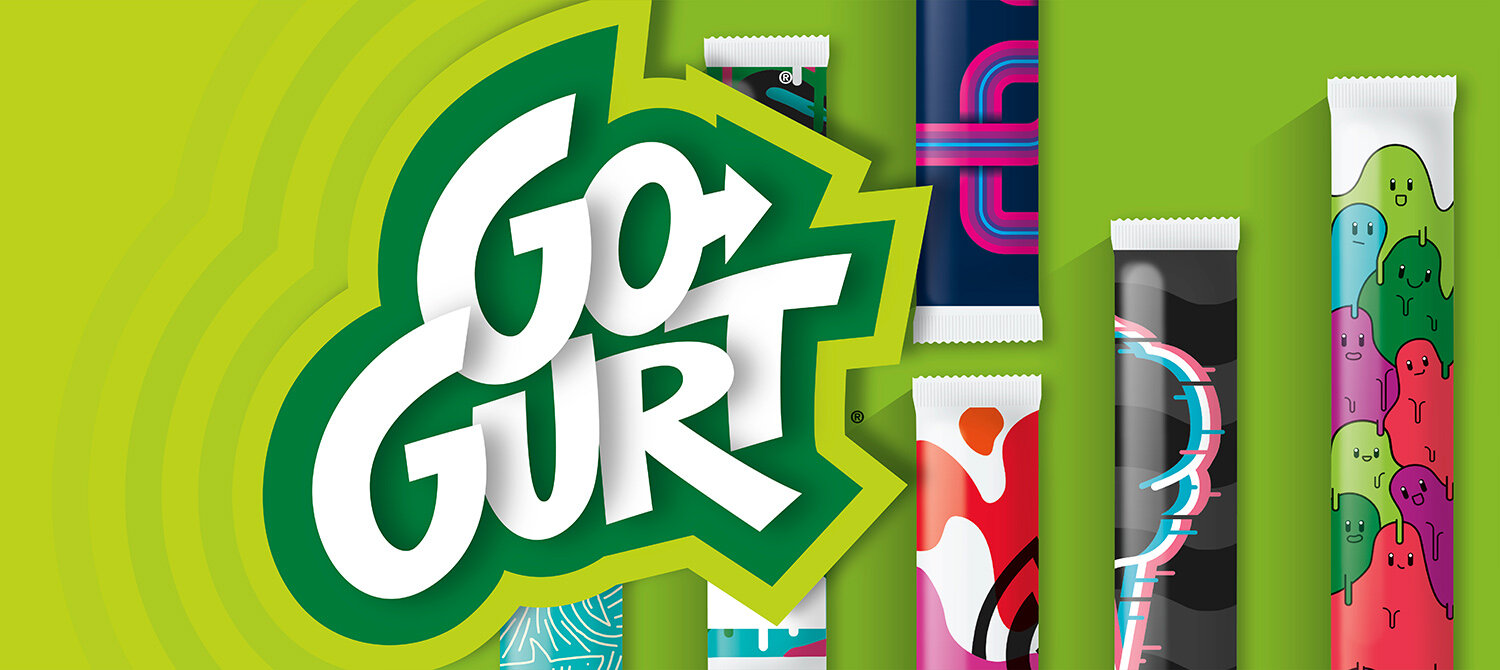 Go-GURT酸奶創(chuàng)意包裝設計這樣做(圖1)