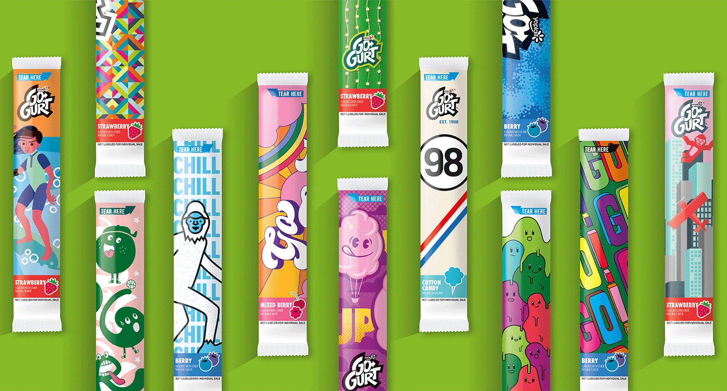 Go-GURT酸奶創(chuàng)意包裝設計這樣做(圖5)