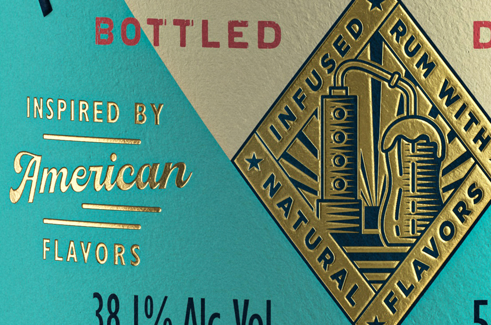 Razel朗姆酒的視覺品牌標(biāo)識和包裝設(shè)計(圖3)