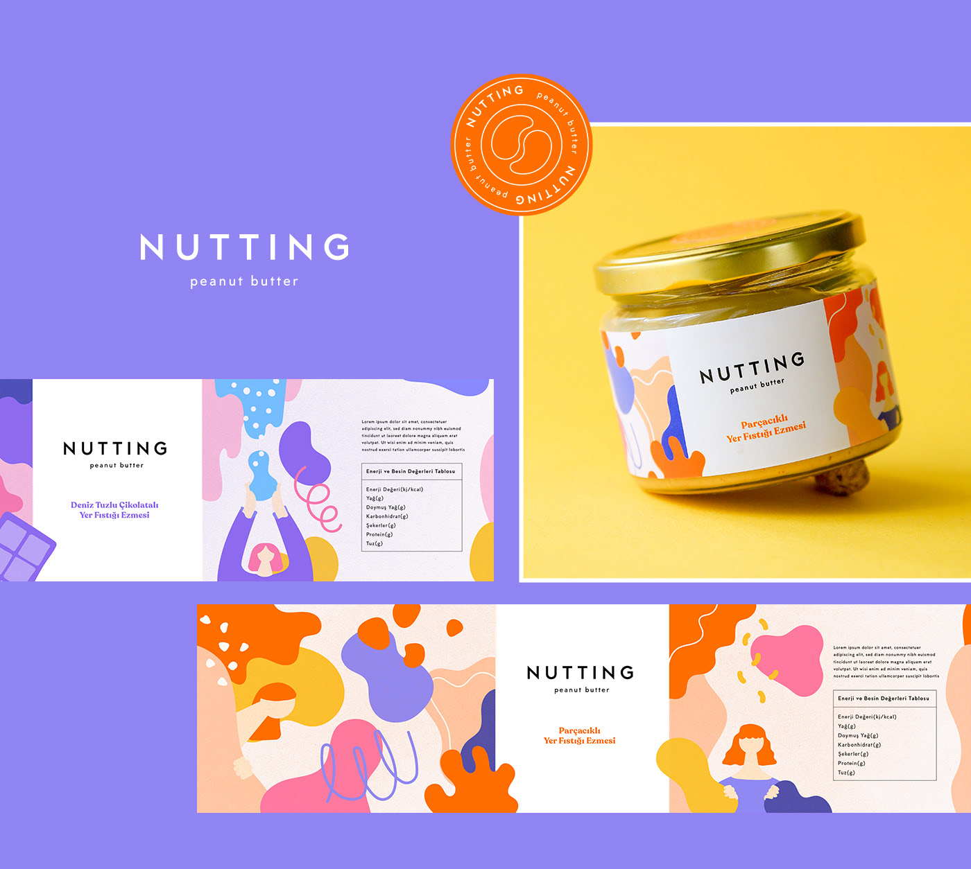Nutting花生醬品牌包裝設(shè)計這樣做充滿活力(圖4)