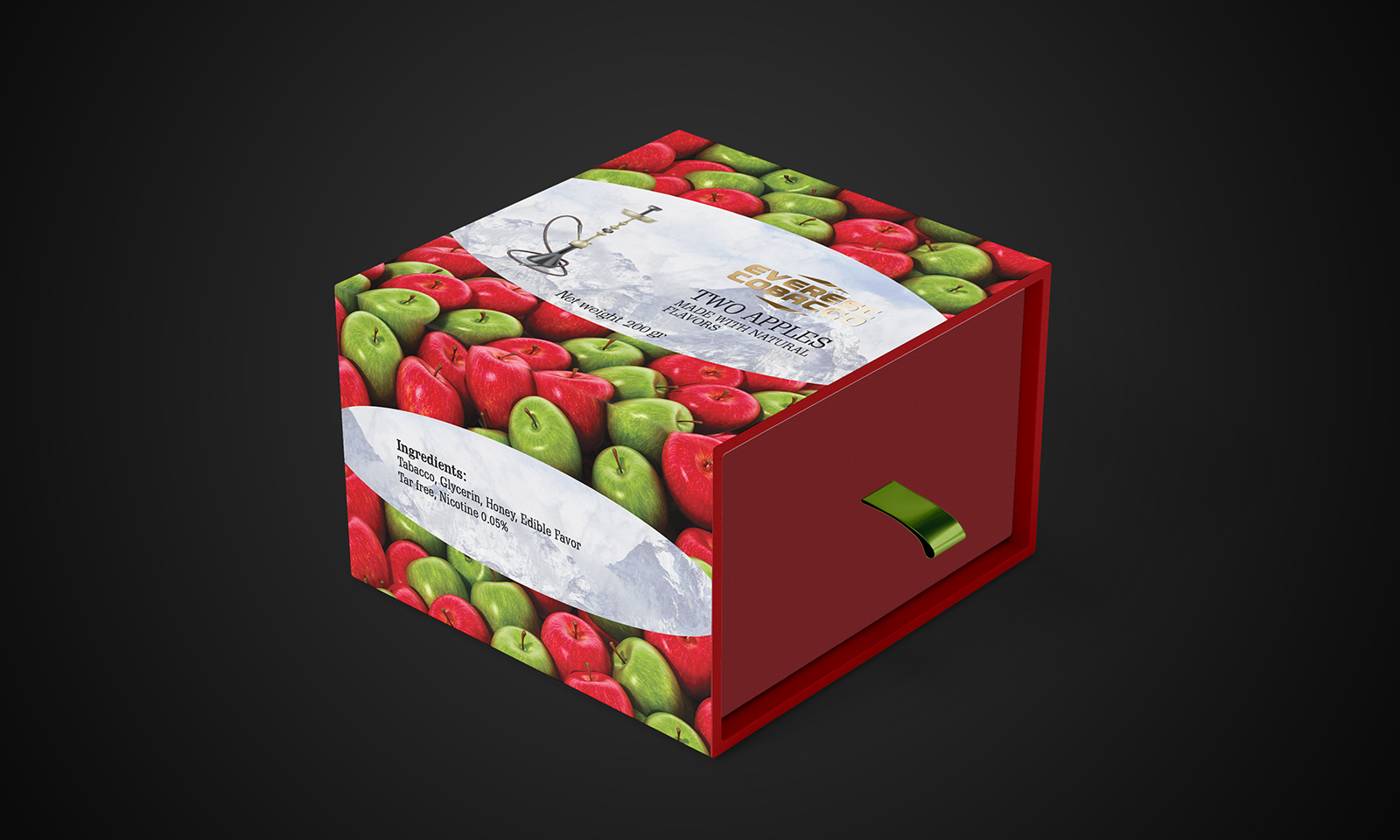 珠穆朗瑪峰出口煙草包裝設計作品參考(圖7)