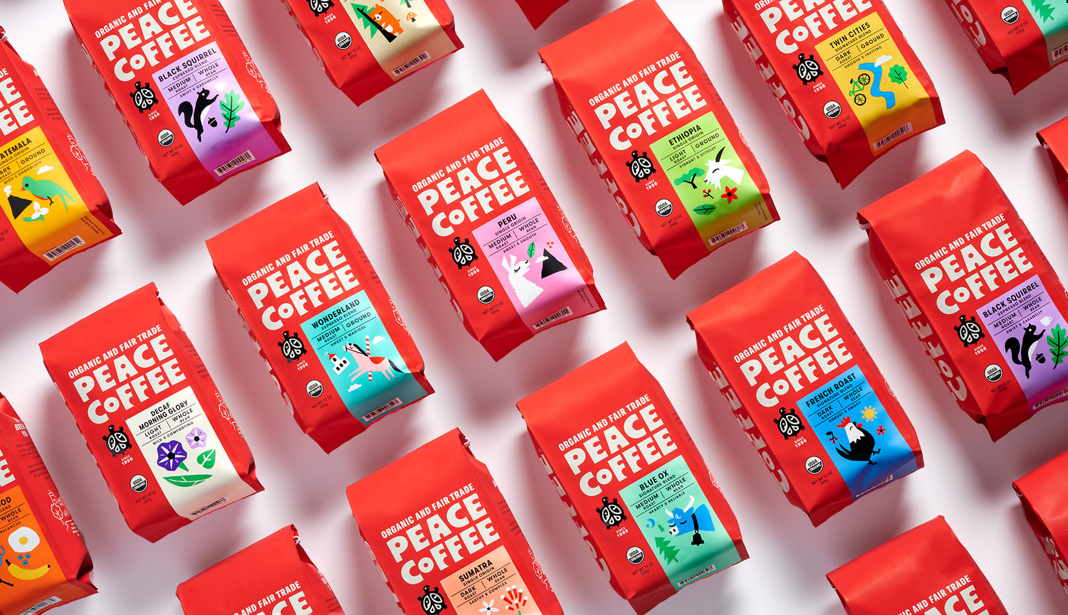 可愛(ài)有趣的咖啡豆包裝設(shè)計(jì)(圖3) 可愛(ài)有趣的咖啡豆包裝這樣設(shè)計(jì)(圖3)