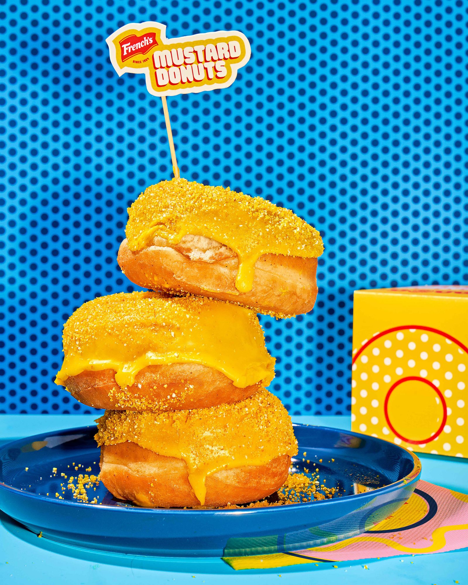 芥末甜甜圈休閑食品包裝這樣設計(圖3)