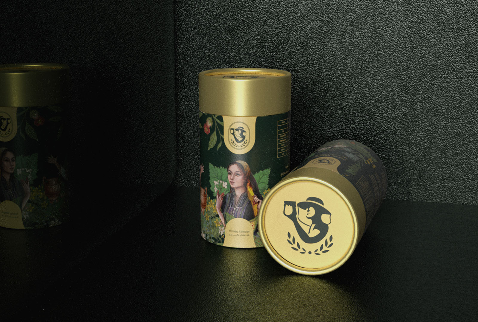 插畫在蜂蜜包裝設(shè)計(jì)上可以這樣運(yùn)用(圖3)