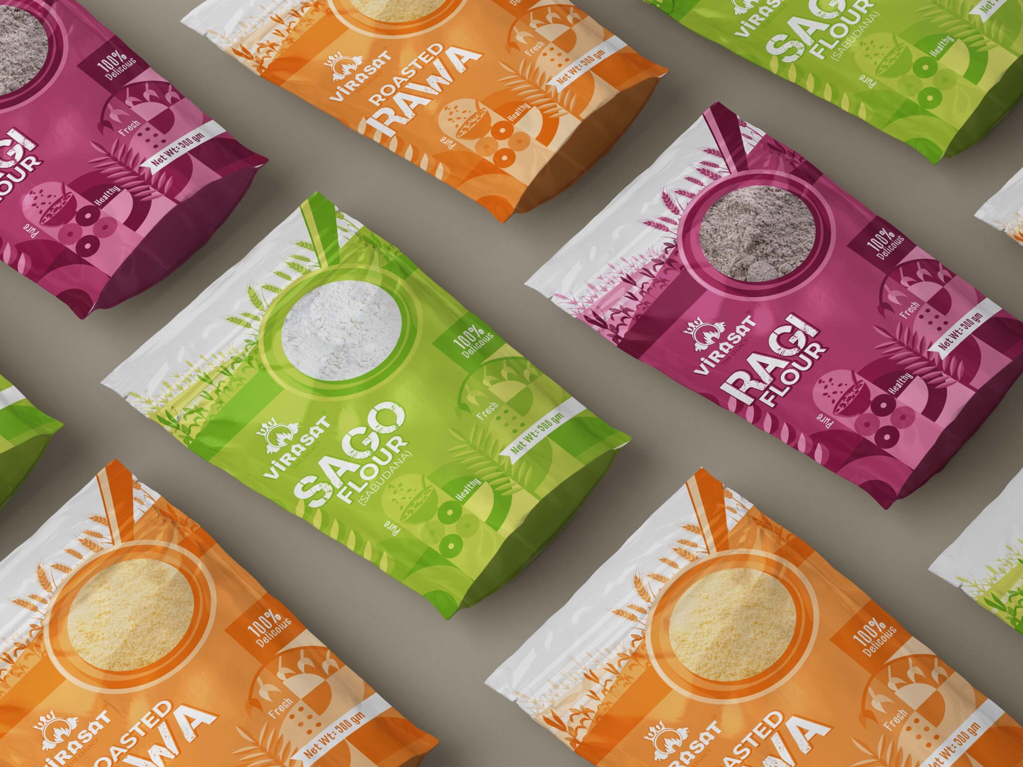 簡單獨特的優(yōu)質面粉袋包裝這樣設計(圖5)