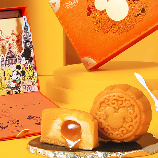 Disney 迪士尼 快樂奇旅月餅 270g 禮盒裝包裝禮盒產(chǎn)品包裝創(chuàng)意設(shè)計(jì)欣賞(圖2)