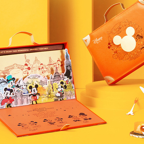 Disney 迪士尼 快樂奇旅月餅 270g 禮盒裝包裝禮盒產(chǎn)品包裝創(chuàng)意設(shè)計(jì)欣賞(圖4)