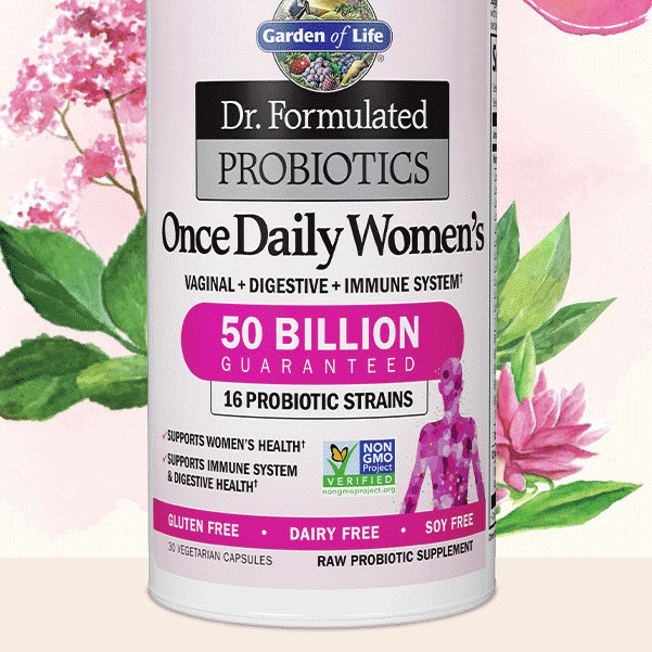 Garden of Life 生命花園 博士配方每日女性益生菌 30粒保健產(chǎn)品包裝創(chuàng)意設(shè)計(jì)欣賞(圖4)