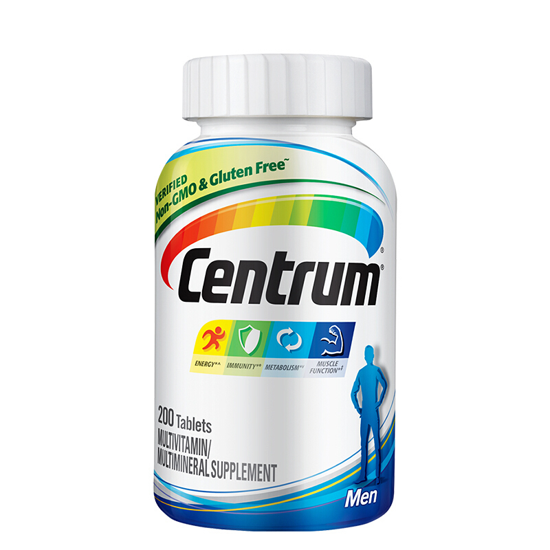 Centrum 善存 男士復(fù)合維生素 200粒保健產(chǎn)品包裝創(chuàng)意設(shè)計(jì)欣賞(圖1)