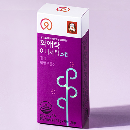 正官莊 和愛樂能量養(yǎng)顏果凍條 15g*28袋保健產品包裝創(chuàng)意設計欣賞(圖2)