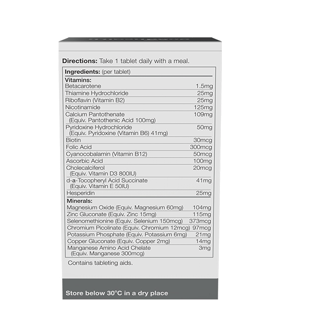 goodhealth 好健康 男士復合維生素片 60片保健產(chǎn)品包裝創(chuàng)意設計欣賞(圖2)