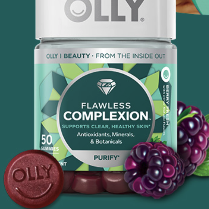 OLLY 拯救熬夜肌罐 混合口味 50粒保健產(chǎn)品包裝創(chuàng)意設(shè)計欣賞(圖5)