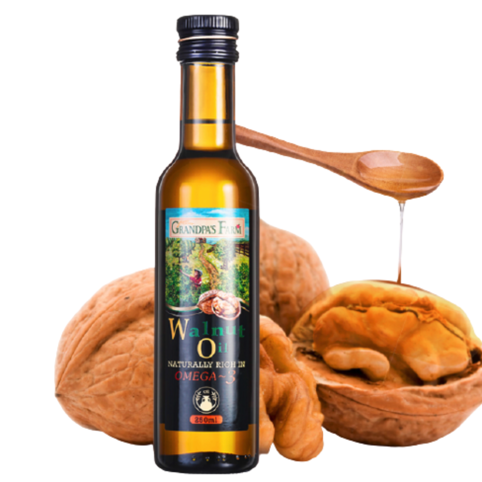 核桃油包裝設計作品欣賞(圖1) 核桃油包裝設計作品欣賞(圖1)