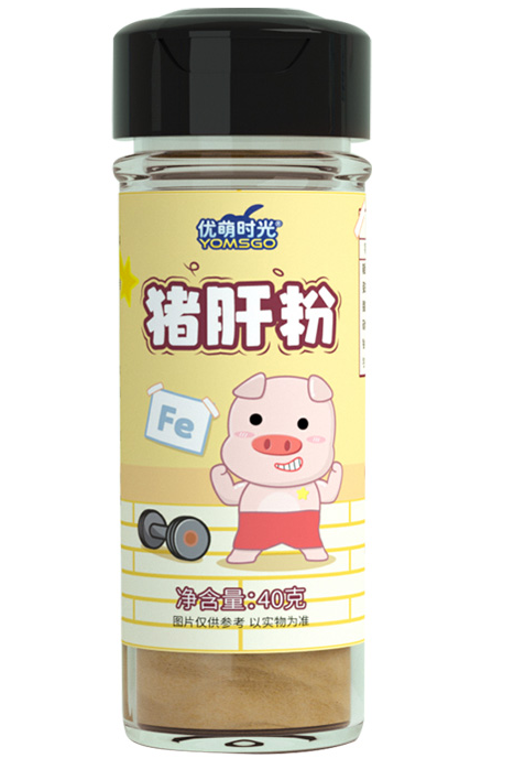 豬肝粉包裝瓶設(shè)計作品欣賞(圖1)