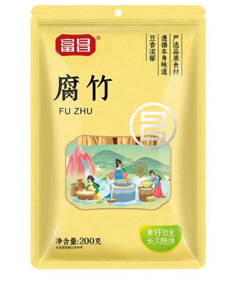 腐竹包裝袋設(shè)計作品欣賞(圖1)