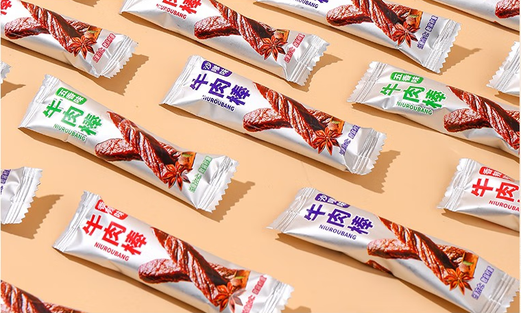多口味牛肉零食外包裝設(shè)計(jì)欣賞(圖1)