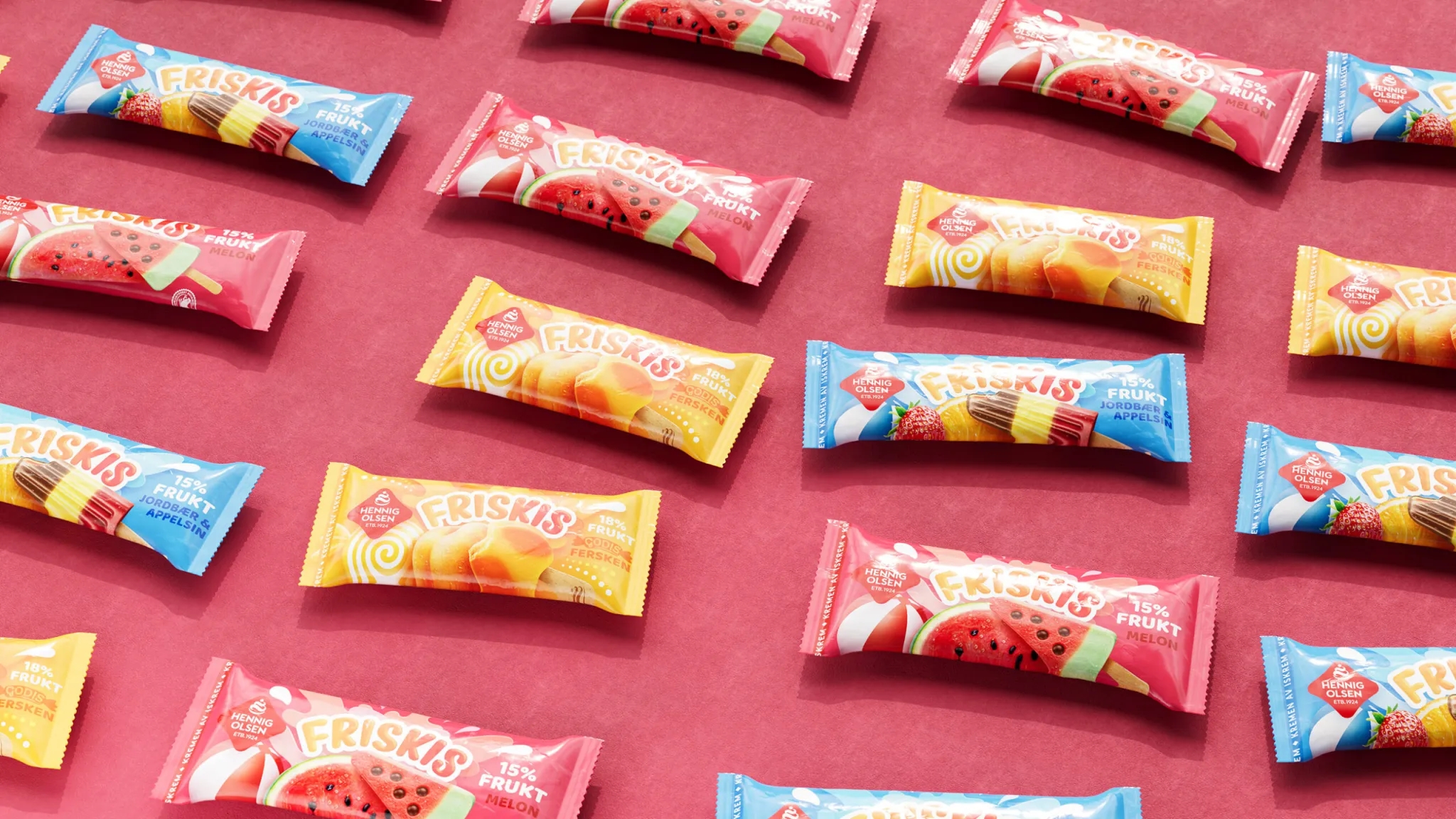 果味冰棍包裝袋設(shè)計欣賞(圖1)