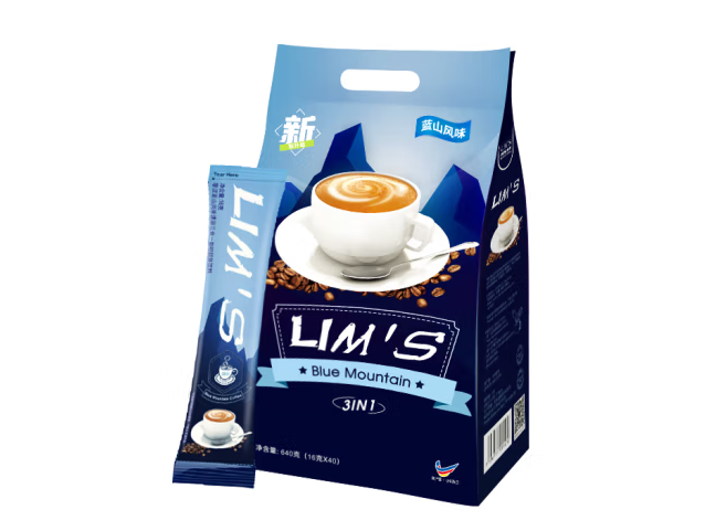 速溶三合一咖啡包裝設(shè)計(jì)要求(圖1)