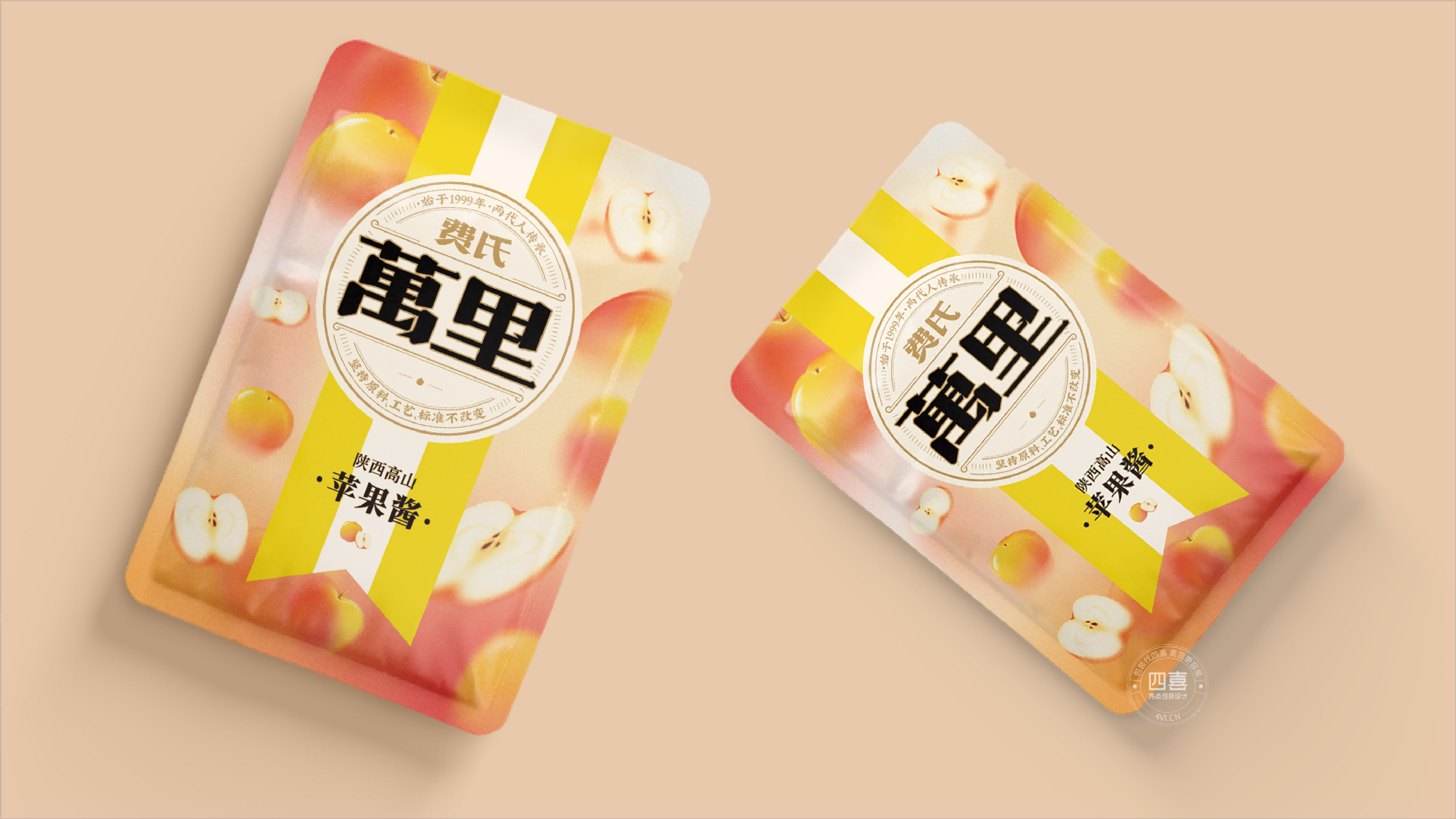 費氏萬里蘋果醬包裝設計(圖5) 費氏萬里蘋果醬包裝設計(圖5)