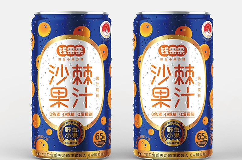 錢果果野生小果沙棘品牌包裝策劃設(shè)計